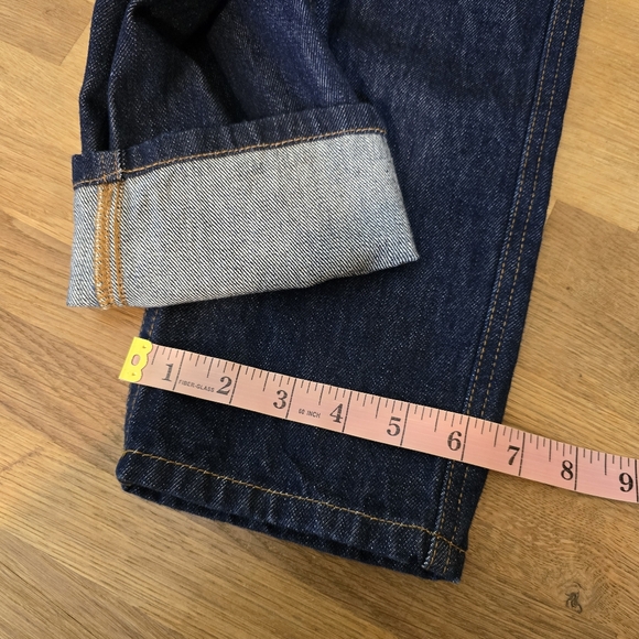 Sezane Dark Blue Indigo Denim High Rise 28 | Non stretch - Picture 13 of 13